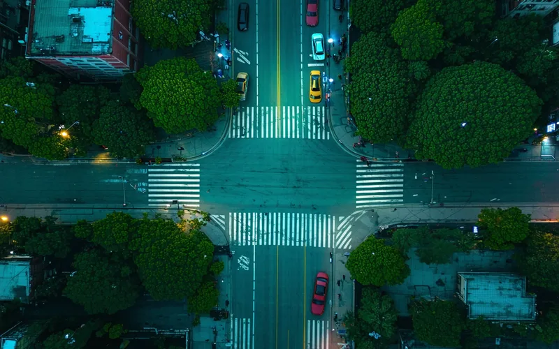 Emergency scene aerial coordination
